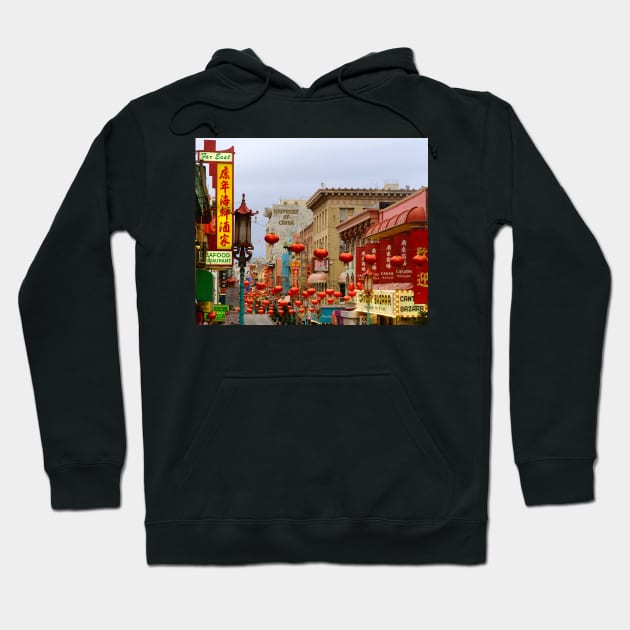 Chinatown San Francisco Hoodie by softbluehum